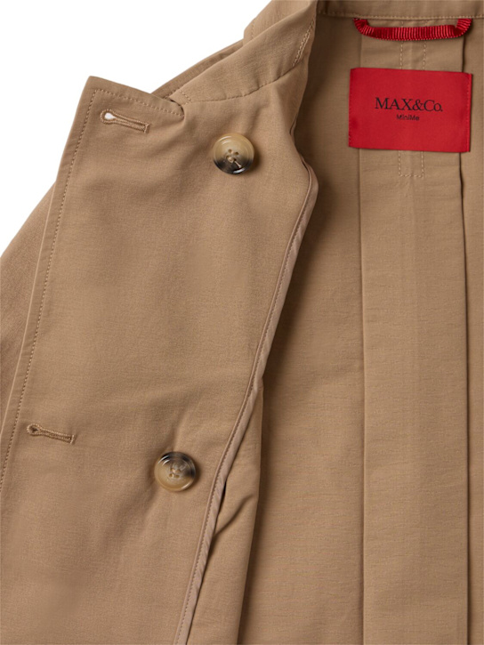 MAX&CO: Cotton blend cropped jacket