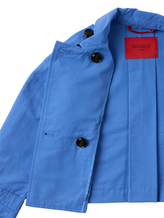 MAX&CO: Cotton blend cropped jacket