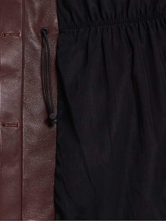 THE MANNEI: Leather jacket