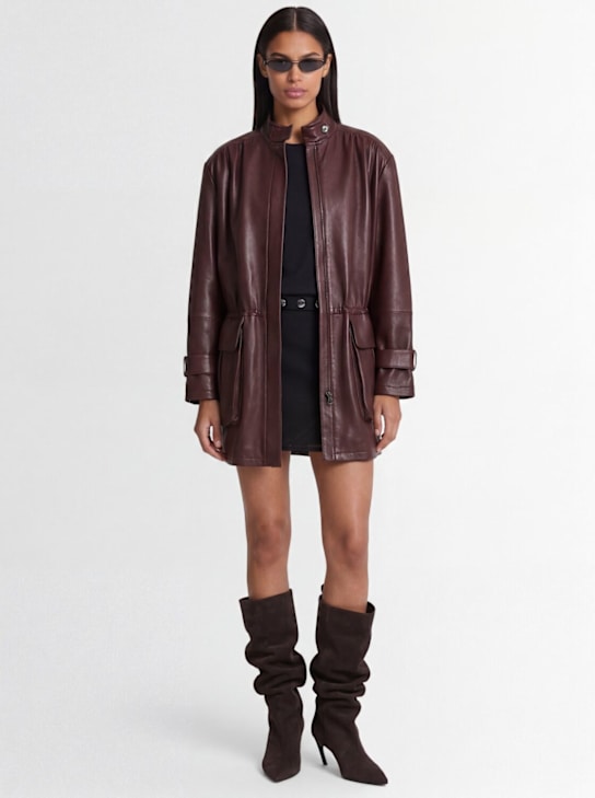 THE MANNEI - Leather jacket