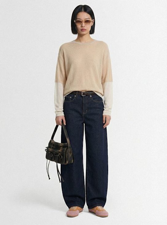 ADRIAN CASHMERE - Kai double-layer cashmere sweater
