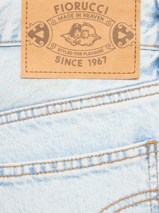 FIORUCCI: Jeans dritti stampa Angel