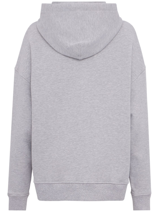 FIORUCCI: Poodle logo print sweatshirt hoodie