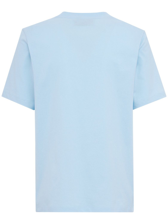 FIORUCCI: Poodle logo print regular t-shirt