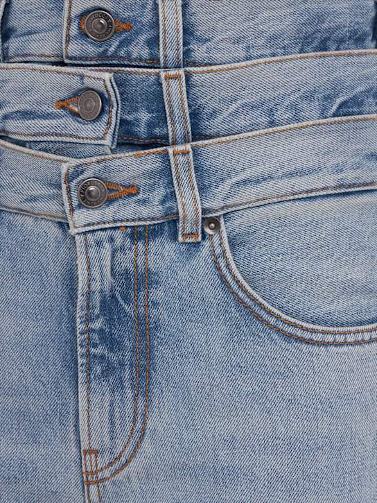 FIORUCCI: Triple-layer flared jeans