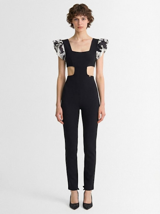 CATALINA: Long jumpsuit w/ cutouts