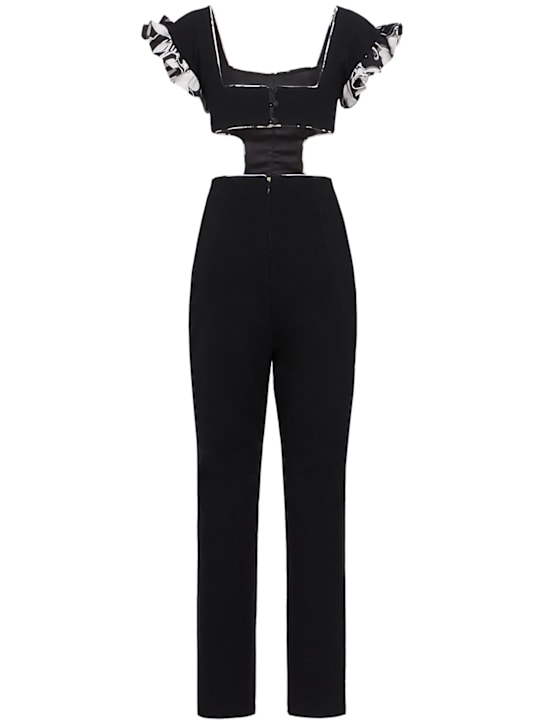 CATALINA: Long jumpsuit w/ cutouts