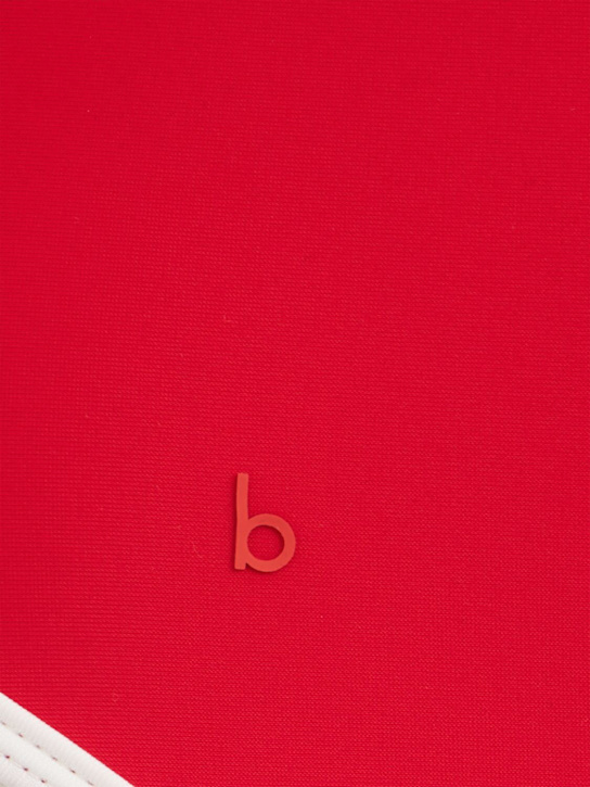 BARE: Neo square neckline one-piece swimsuit