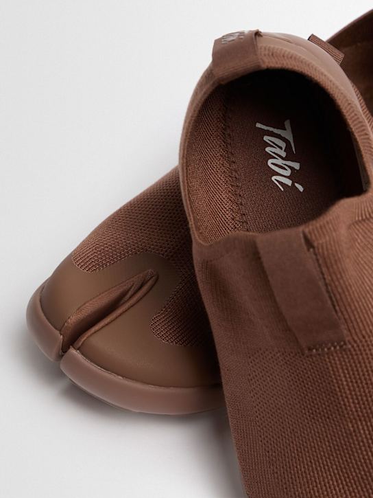 TABI: Tencel tabi slip-on sneakers