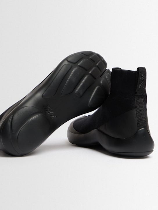 TABI: Tencel tabi high-top sneakers