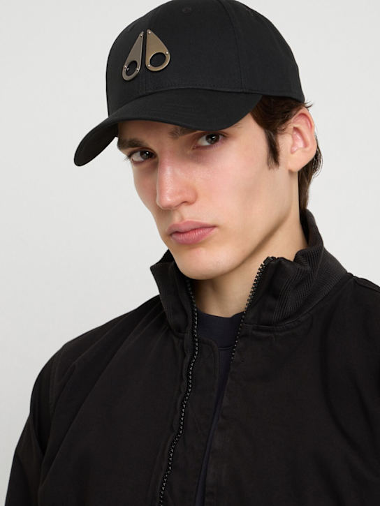 Moose Knuckles - Logo cotton baseball cap