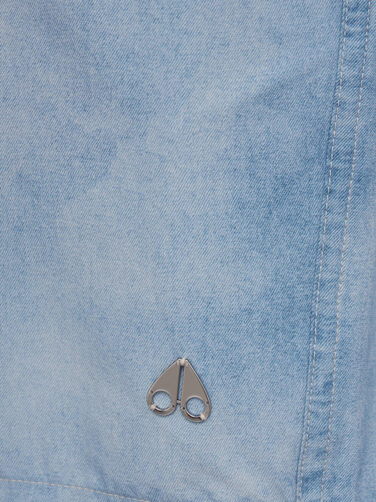 Moose Knuckles: Hide And Swim denim shorts