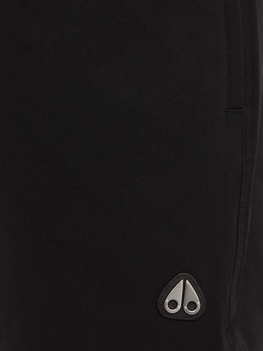 Moose Knuckles: Logo swim shorts