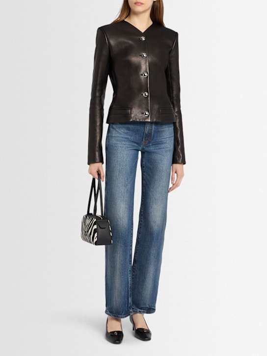 Khaite: Chaqueta de piel