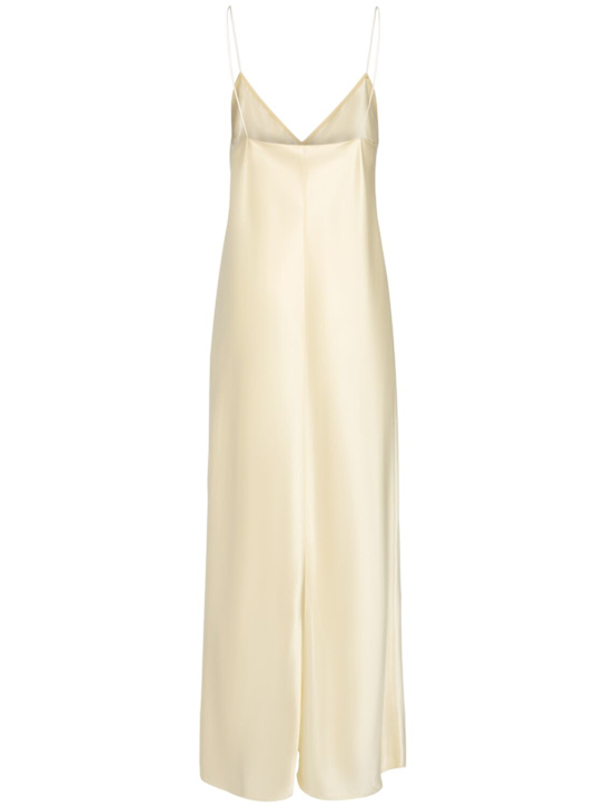 Khaite: Robe longue en acétate mélangé Taja