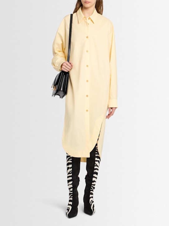 Khaite - Robe chemise en coton Gloria