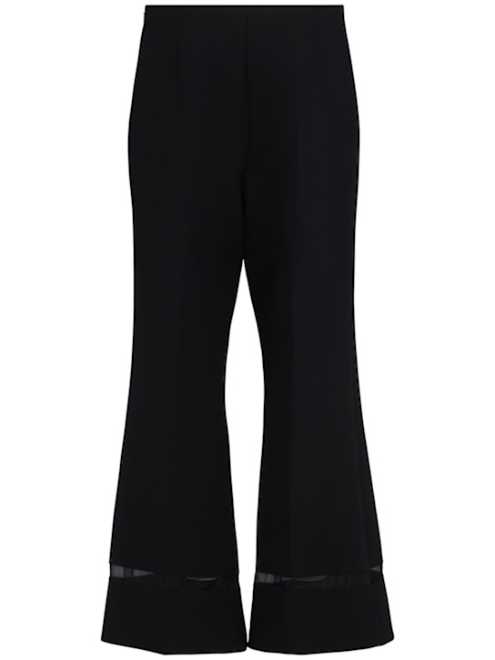 Khaite: Wallace flared poly pants
