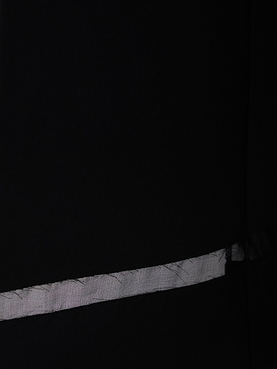 Khaite: Wallace flared poly pants