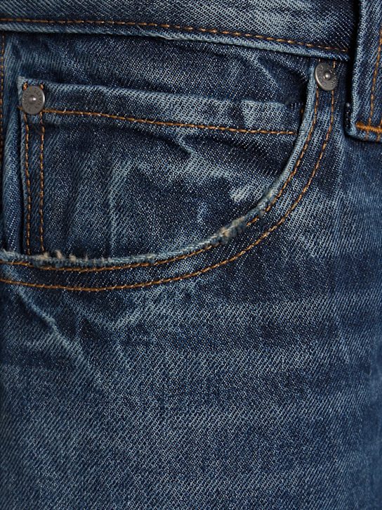 Khaite: Jeans rectos de denim