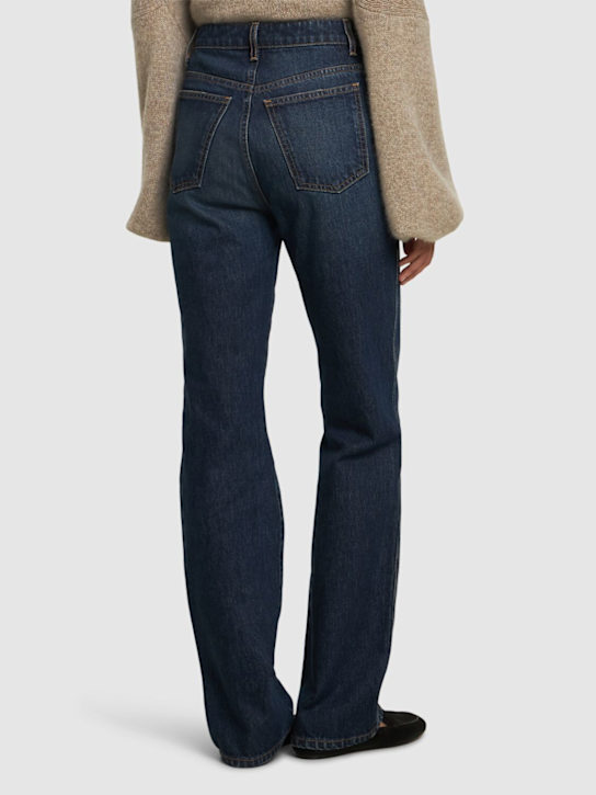 Khaite: Hohe, gerade Jeans „Danielle“