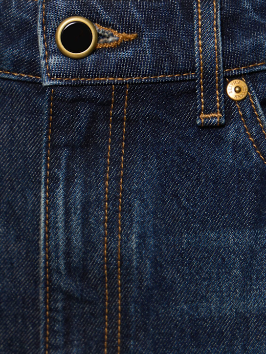 Khaite: Hohe, gerade Jeans „Danielle“