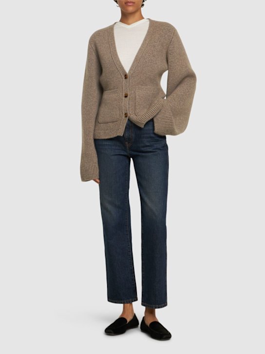Khaite - Hohe, gerade Jeans „Abigail“