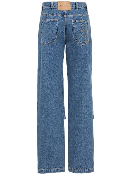 The Attico: Layered baggy jeans