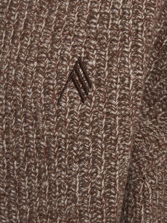 The Attico: Knit zip cardigan