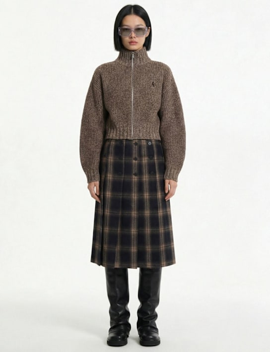 The Attico - Knit zip cardigan