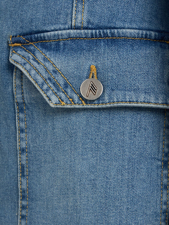The Attico: Denim mini dress