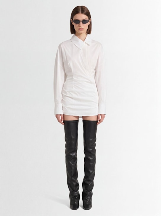 The Attico - Mini shirt dress
