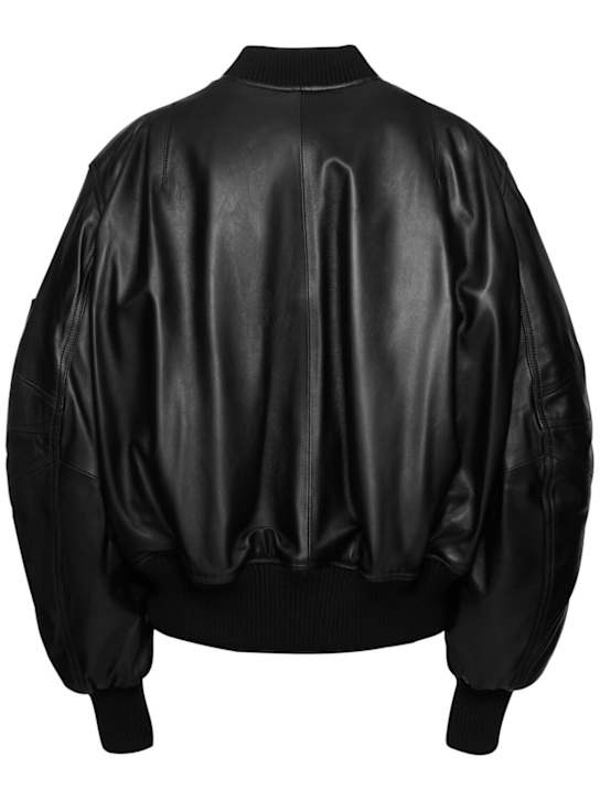 The Attico: Bomberjacke aus Leder „Anja“