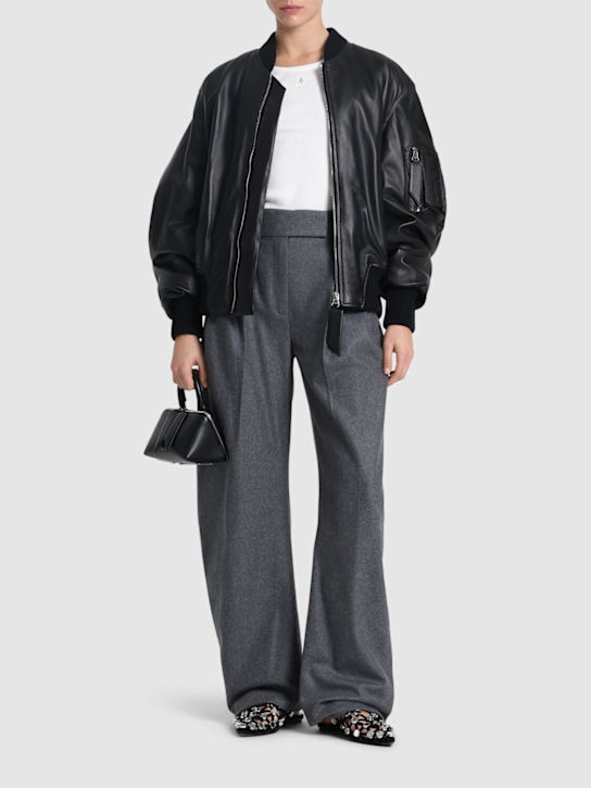 The Attico - Bomberjacke aus Leder „Anja“