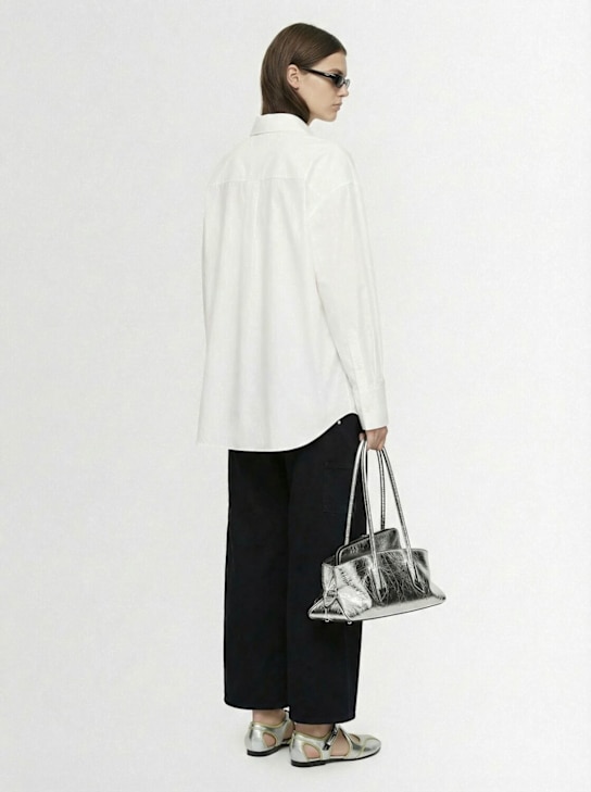 The Attico: Overshirt aus Fallschirmstoff „Diana“