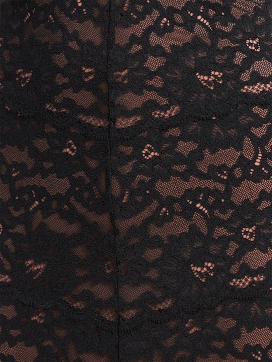 Fleur Du Mal - Charlotte lace midi dress