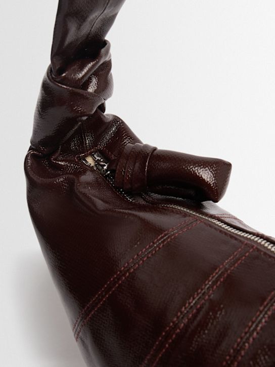 Lemaire: Medium Baumwolltasche mit Beschichtung „Croissant“