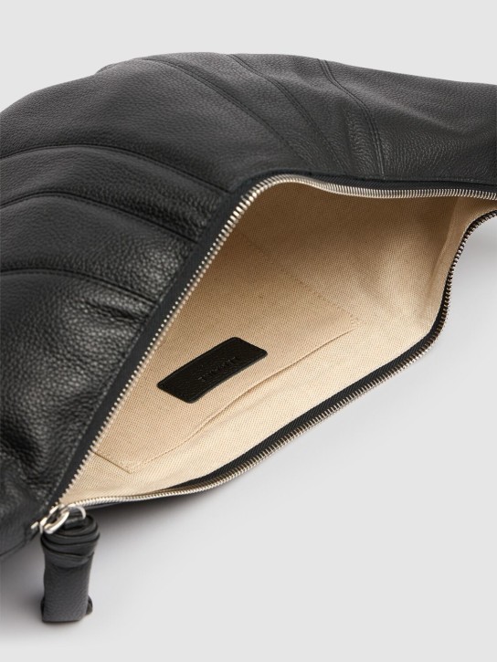 Lemaire: Mittelgroße Tasche aus Narbleder "Croissant"