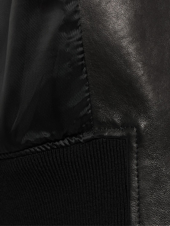 Khaite: Shelman leather jacket