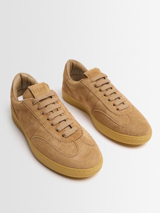 MSGM - Retro Trainer suede lace-up sneakers
