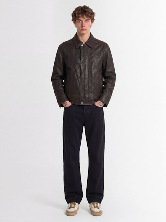 Golden Goose - Journey leather bomber jacket