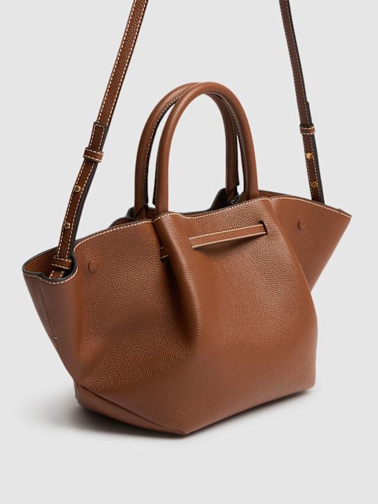 DeMellier: Sac cabas midi en cuir grainé New York
