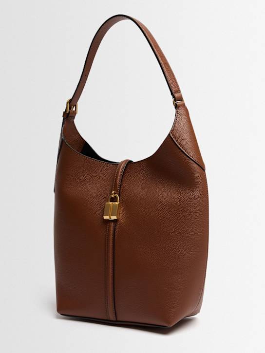 DeMellier: Siena grain leather bucket bag