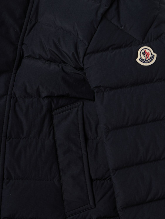 Moncler: Burhan nylon blend down jacket