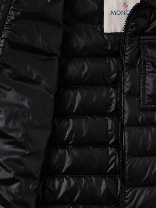 Moncler: Mourillon nylon down shirt jacket