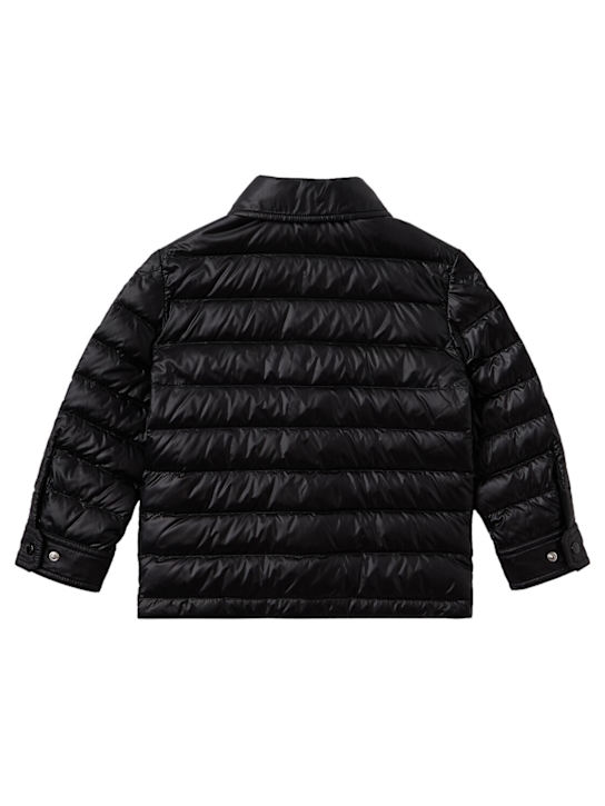 Moncler: Mourillon nylon down shirt jacket