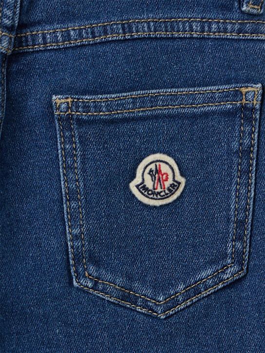 Moncler - Cotton straight leg pants
