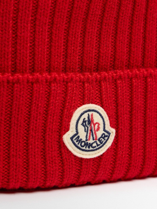 Moncler - Virgin wool beanie