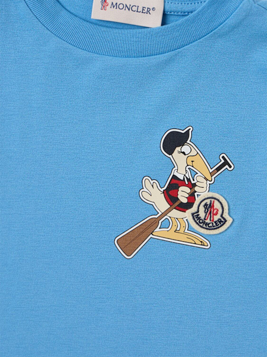 Moncler - Mon Duck logo cotton t-shirt