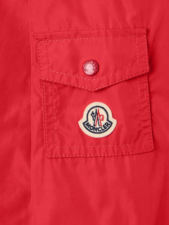 Moncler: Buket hooded tech jacket