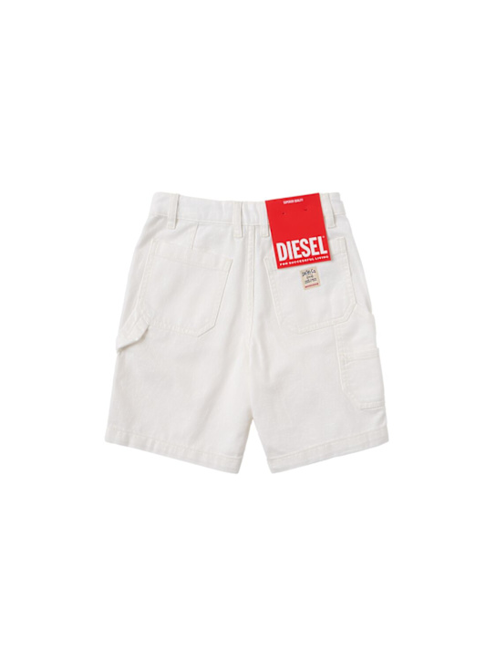 Diesel Kids: Cotton denim shorts